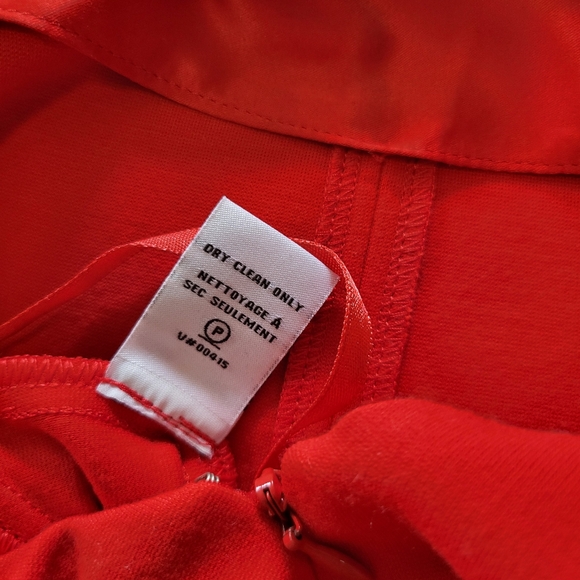 Diane von Furstenberg 'Helen' Red Bodycon Cocktail Dress, Size 6 - Picture 5 of 16